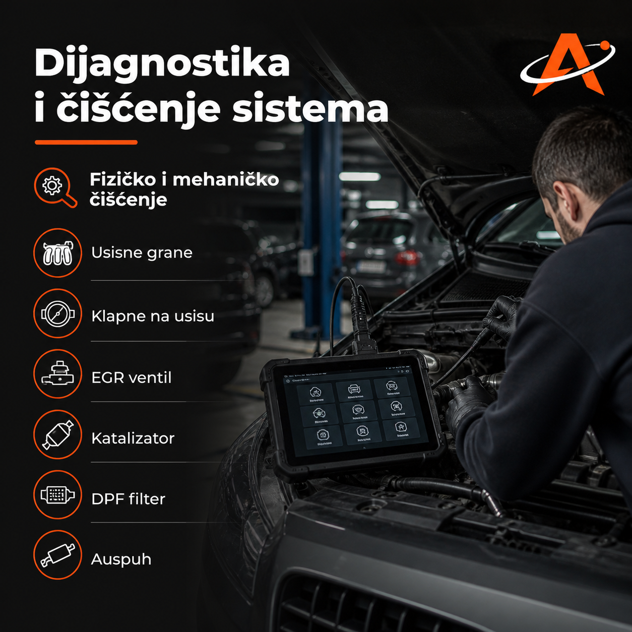 Dijagnostika i čišćenje sistema